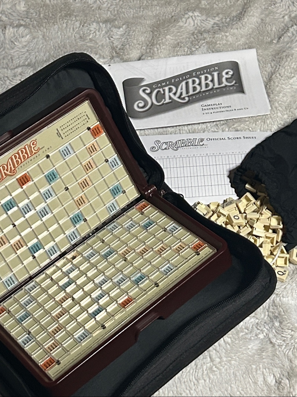 Scrabble Travel Game by Hasbro